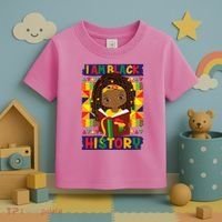 Cute I Am Black History Girl Celebrate Black History Toddler T-Shirt thumb 3
