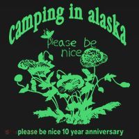 Camping In Alaska Please Be Nice 10 Year Anniversary Coaster thumb 2