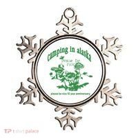 Camping In Alaska Please Be Nice 10 Year Anniversary Ornament thumb 0