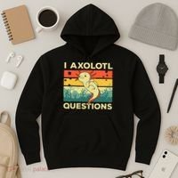 Cool I Axolotl Questions For  Fish Salamander Hoodie thumb 3