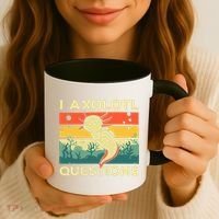 Cool I Axolotl Questions For  Fish Salamander Coffee Mug thumb 3