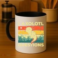 Cool I Axolotl Questions For  Fish Salamander Coffee Mug thumb 4