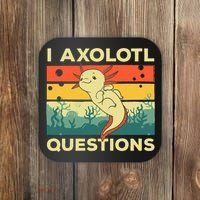Cool I Axolotl Questions For  Fish Salamander Coaster thumb 0