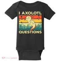 Cool I Axolotl Questions For  Fish Salamander Baby Bodysuit thumb 0