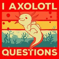 Cool I Axolotl Questions For  Fish Salamander Santa Hat thumb 1
