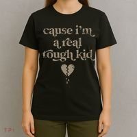 Cause Im A Real Tough I Can Do It With A Broken Heart T-Shirt thumb 4