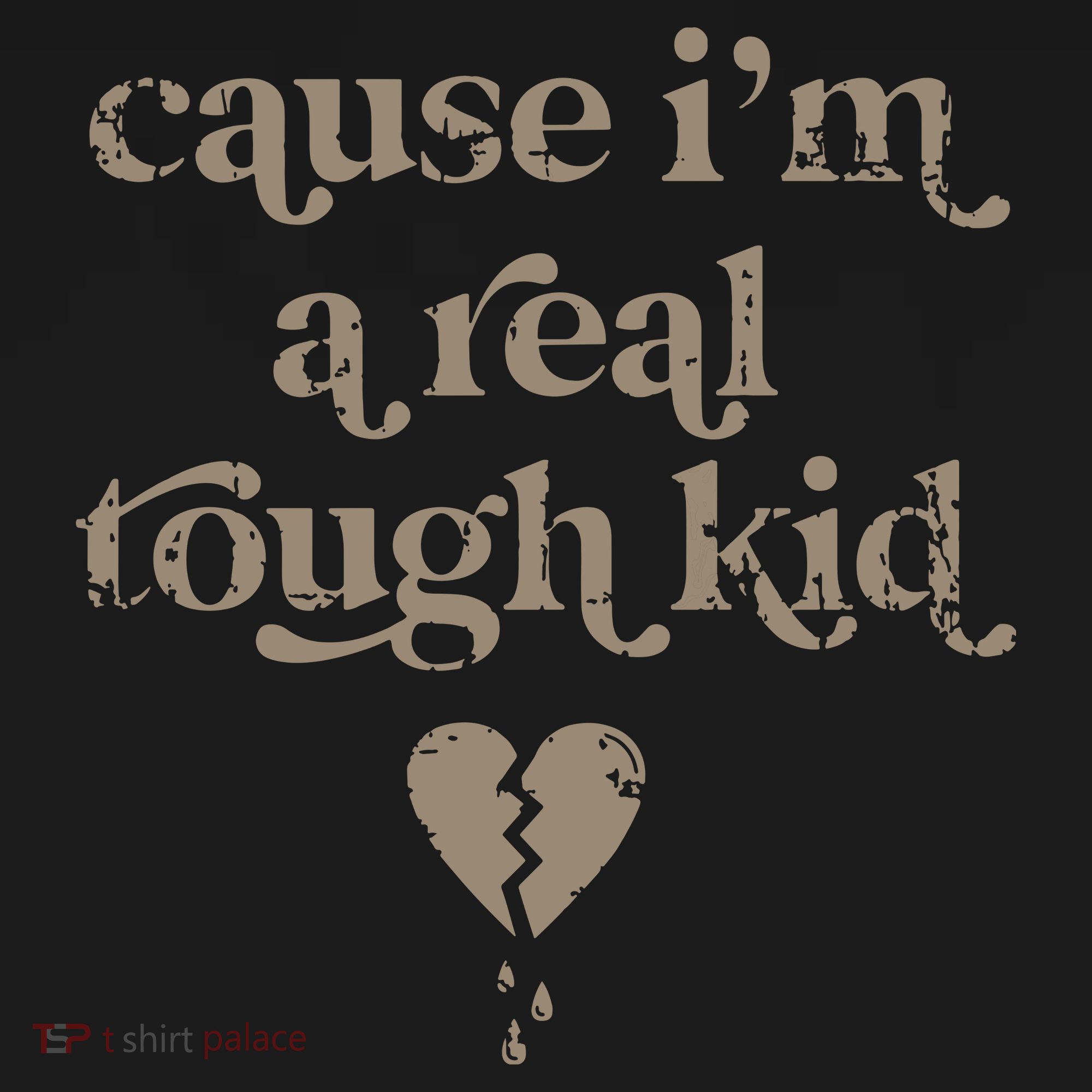 Cause Im A Real Tough I Can Do It With A Broken Heart Women's Hoodie