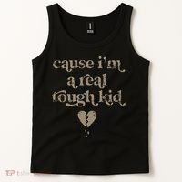 Cause Im A Real Tough I Can Do It With A Broken Heart Tank Top thumb 2