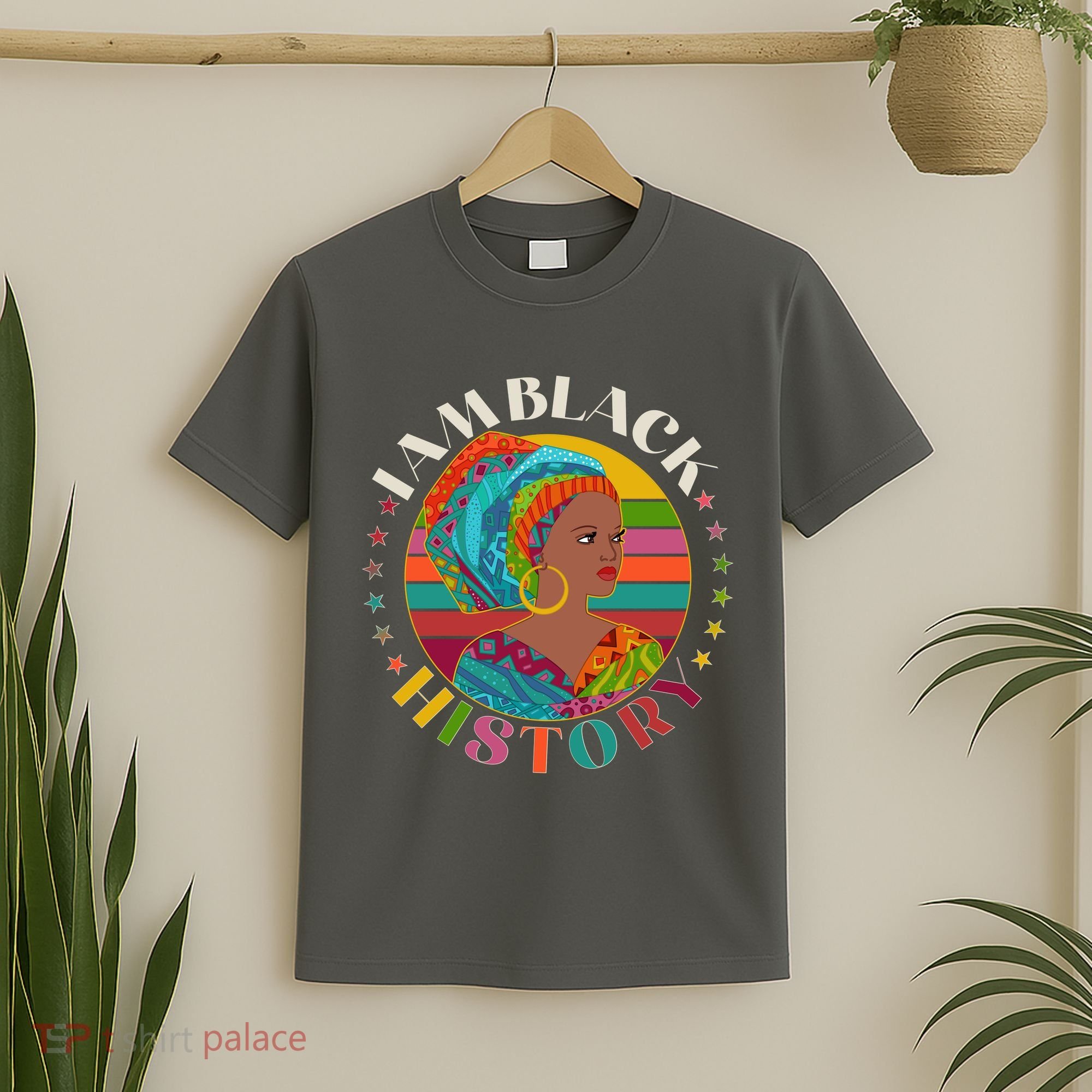 Colorful I Am Black History T-Shirt