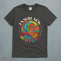 Colorful I Am Black History T-Shirt thumb 5