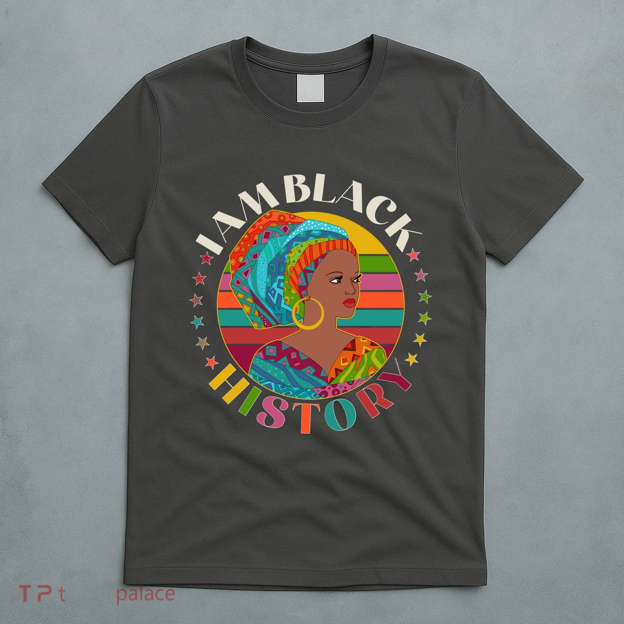 Colorful I Am Black History T-Shirt
