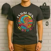 Colorful I Am Black History T-Shirt thumb 6