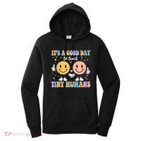 Cute It's A Good Day To Teach Tiny Humans Back To School Women's Hoodie thumb 0