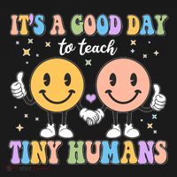 Cute It's A Good Day To Teach Tiny Humans Back To School Women's Hoodie thumb 2