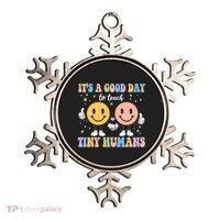 Cute It's A Good Day To Teach Tiny Humans Back To School Ornament thumb 0