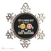 Cute It's A Good Day To Teach Tiny Humans Back To School Ornament thumb 0