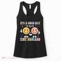 Cute It's A Good Day To Teach Tiny Humans Back To School Women's Tank Top thumb 0