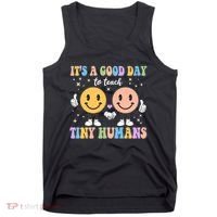 Cute It's A Good Day To Teach Tiny Humans Back To School Tank Top thumb 0