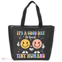 Cute It's A Good Day To Teach Tiny Humans Back To School Tote Bag thumb 0
