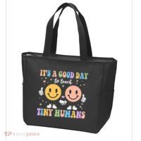 Cute It's A Good Day To Teach Tiny Humans Back To School Tote Bag thumb 3