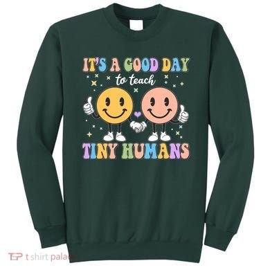 Cute It's A Good Day To Teach Tiny Humans Back To School Sweatshirt