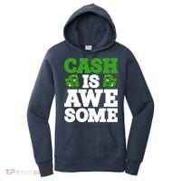 Cash Is Awesome Women's Hoodie thumb 0