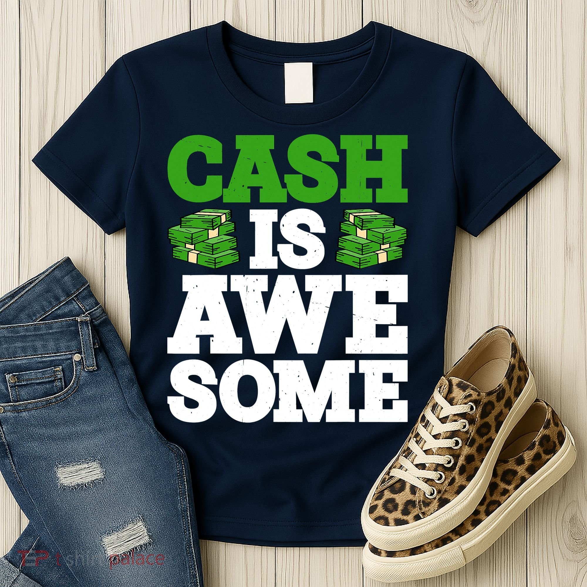 Cash Is Awesome Women's T-Shirt