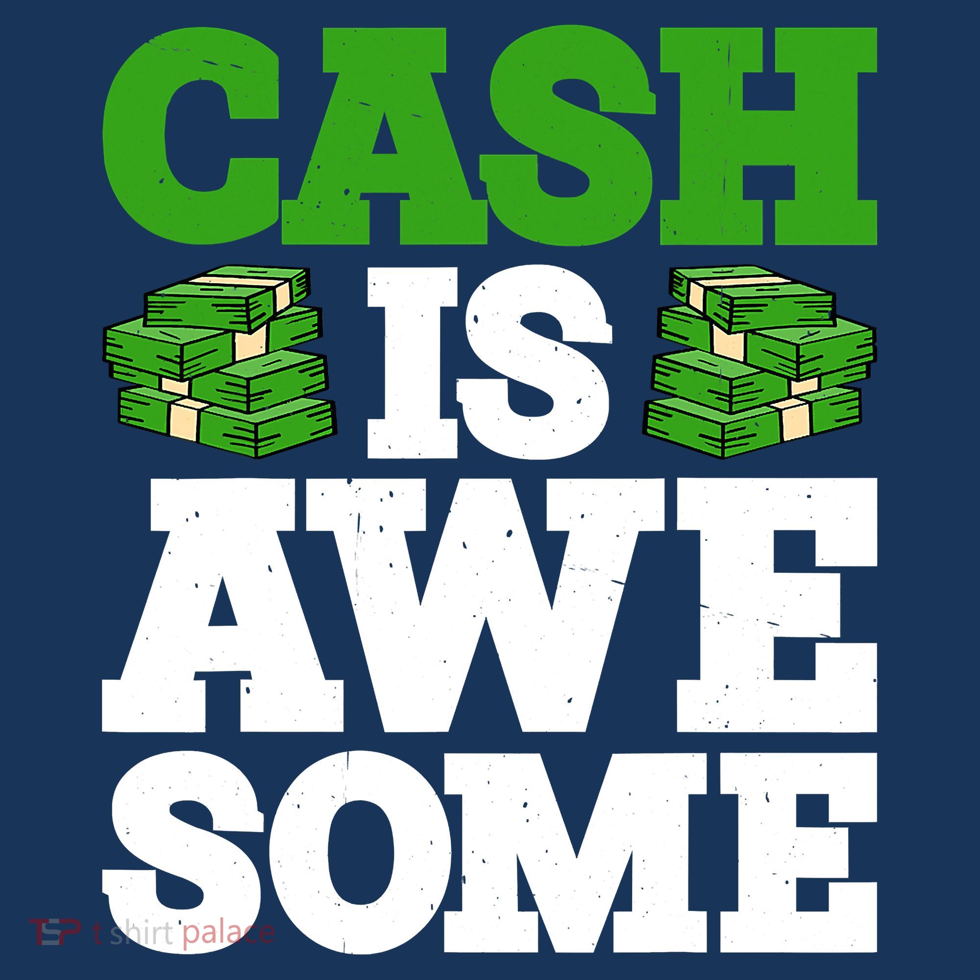 Cash Is Awesome Kids T-Shirt