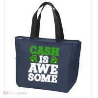 Cash Is Awesome Tote Bag thumb 3