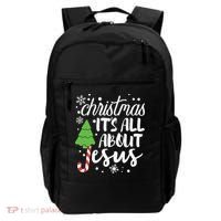 Christmas It's All About Jesus Christmas Tree Gift Backpack thumb 0