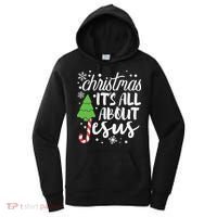 Christmas It's All About Jesus Christmas Tree Gift Women's Hoodie thumb 0