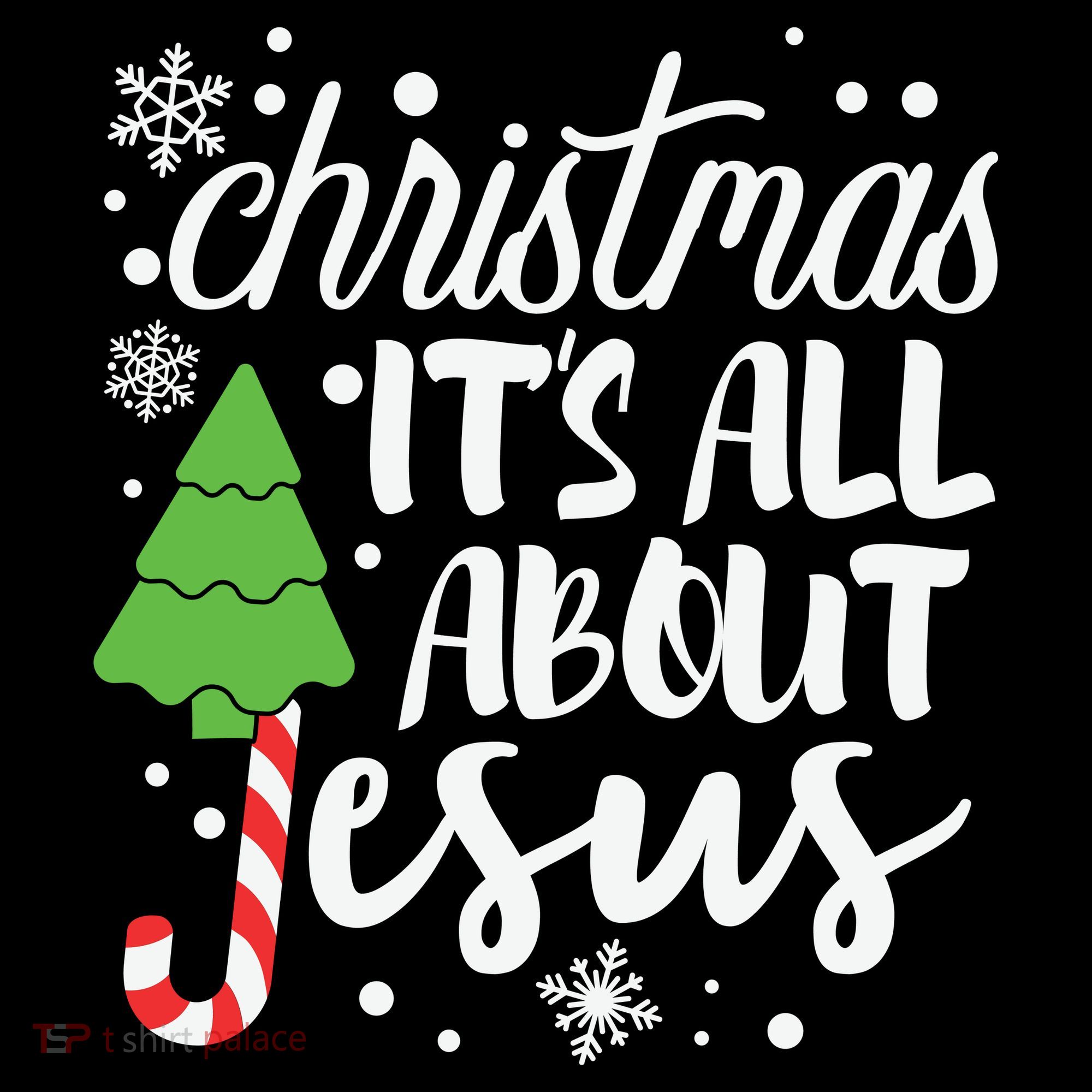 Christmas It's All About Jesus Christmas Tree Gift Women's Hoodie