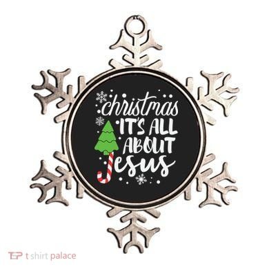 Christmas It's All About Jesus Christmas Tree Gift Ornament