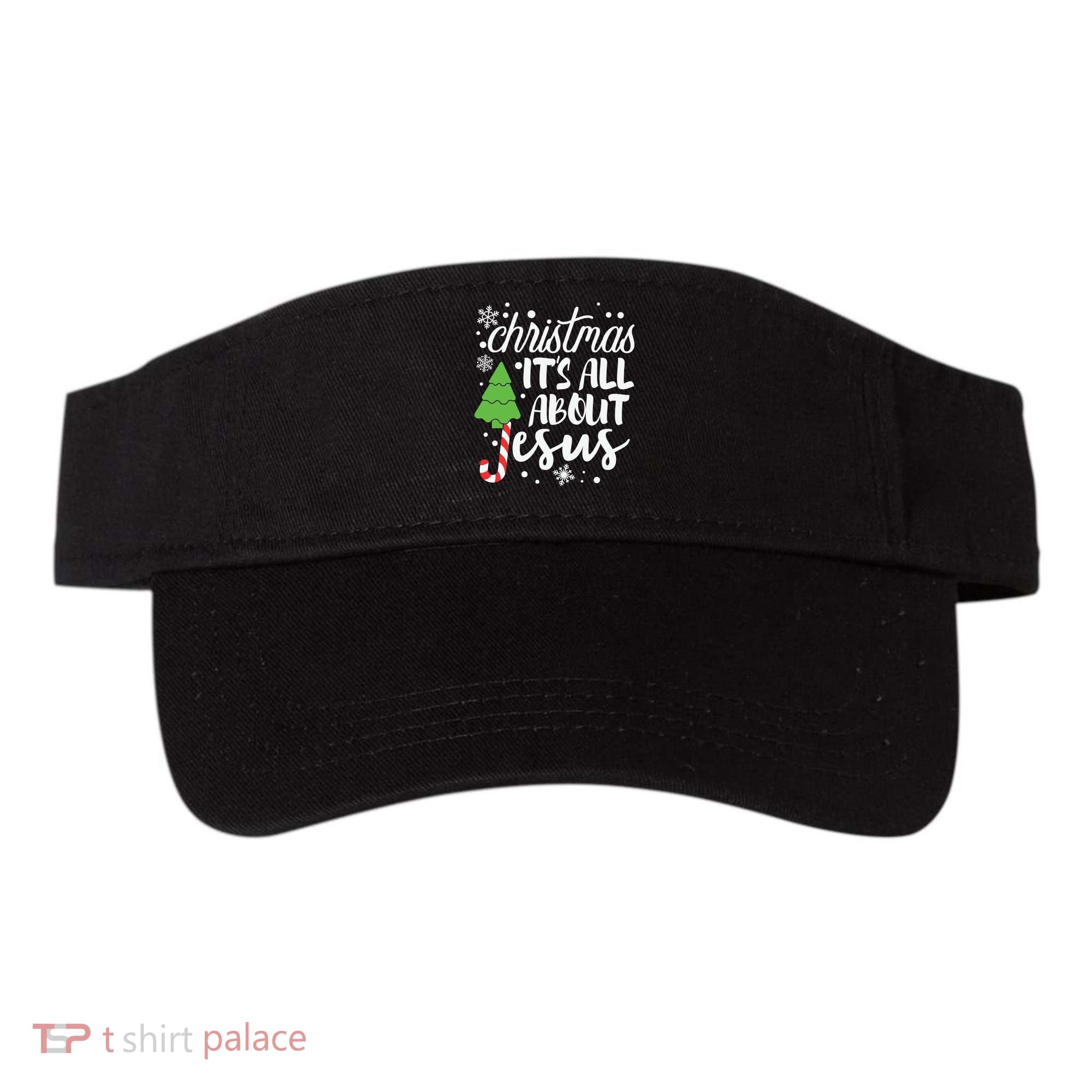 Christmas It's All About Jesus Christmas Tree Gift Visor