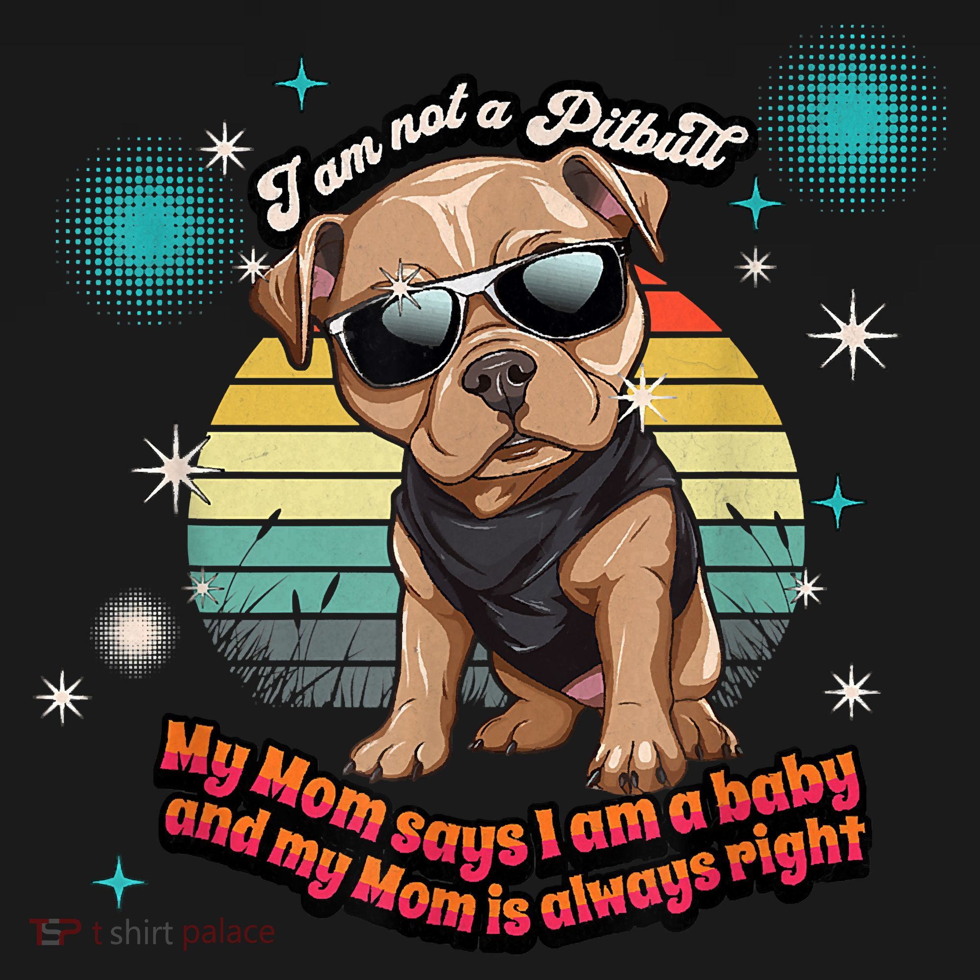 Cute I Am Not A Pitbull Funny Pitbull Dog Owners Gifts Apron