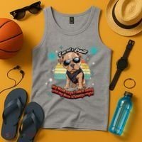 Cute I Am Not A Pitbull Funny Pitbull Dog Owners Gifts Tank Top thumb 4