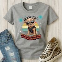 Cute I Am Not A Pitbull Funny Pitbull Dog Owners Gifts Women's T-Shirt thumb 3