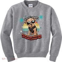Cute I Am Not A Pitbull Funny Pitbull Dog Owners Gifts Kids Sweatshirt thumb 0