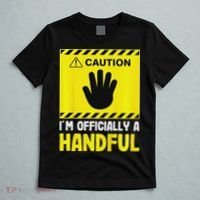 Caution I'm A Handful Cute 5th Birthday T-Shirt thumb 5