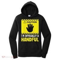Caution I'm A Handful Cute 5th Birthday Women's Hoodie thumb 0
