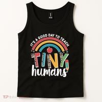Cute It's A Good Day To Teach Tiny Humans Tank Top thumb 2