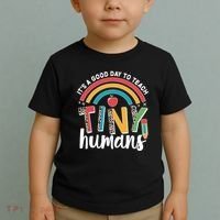 Cute It's A Good Day To Teach Tiny Humans Toddler T-Shirt thumb 2