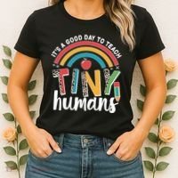 Cute It's A Good Day To Teach Tiny Humans Women's T-Shirt thumb 2