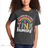 Cute It's A Good Day To Teach Tiny Humans Kids T-Shirt thumb 2