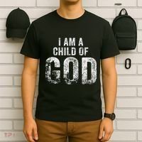 Christian I Am A Child Of God Withstand T-Shirt thumb 6