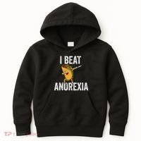 Cute I Beat Survived Anorexia Awarenes Women Funny Tacos Kids Hoodie thumb 0