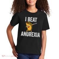 Cute I Beat Survived Anorexia Awarenes Women Funny Tacos Kids T-Shirt thumb 2
