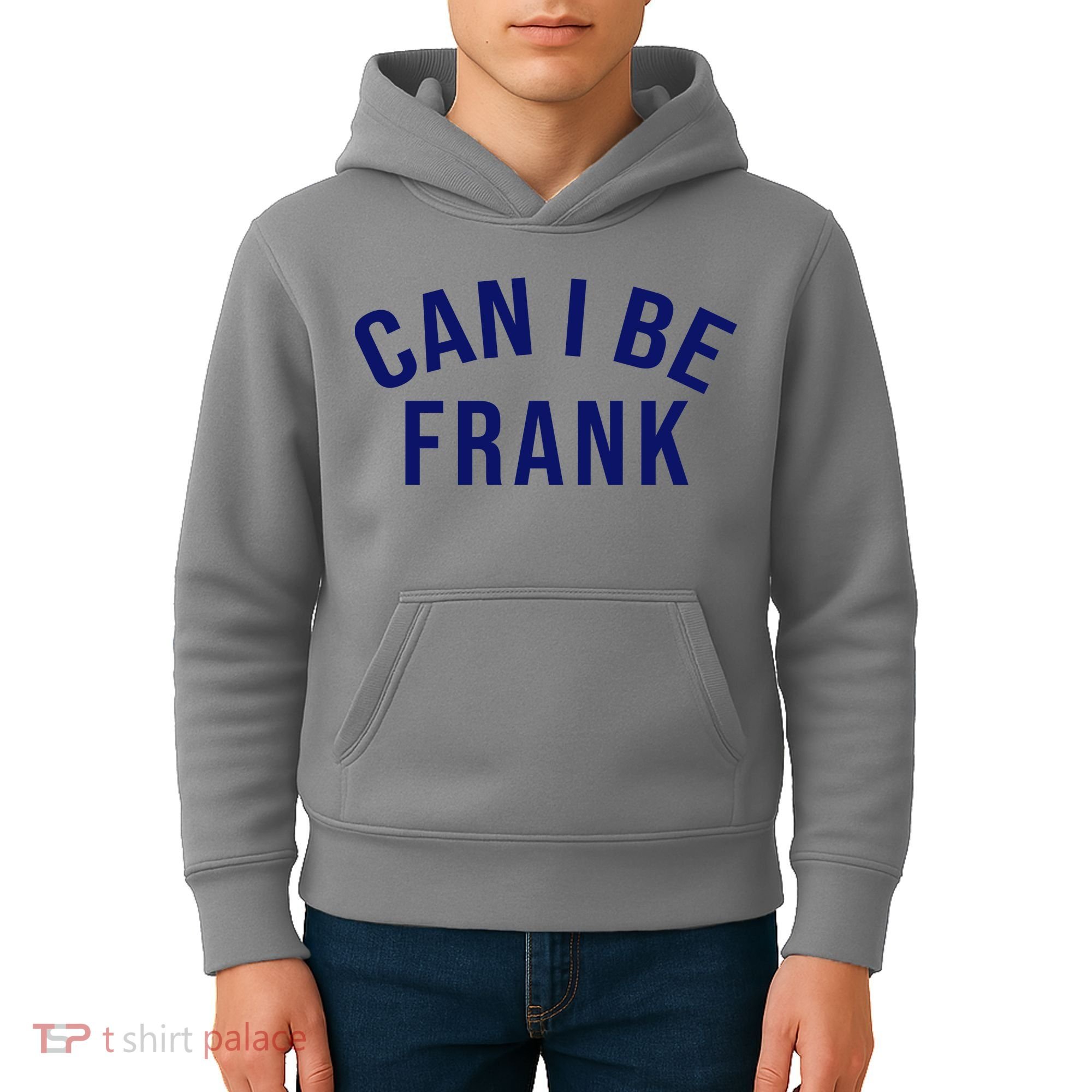 Can I Be Frank Funny Sarcasm Kids Hoodie