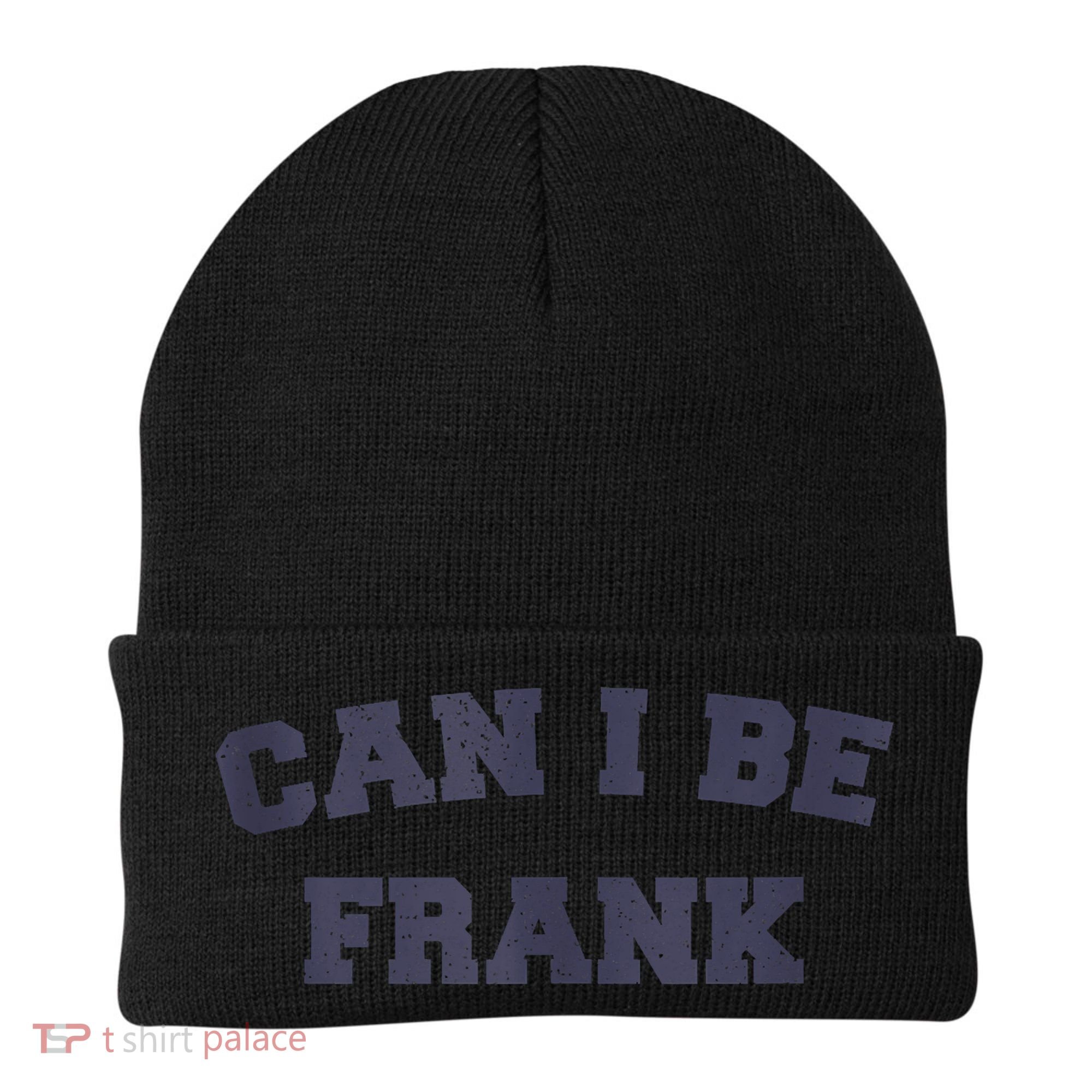 Can I Be Frank Funny Sarcasm Beanie