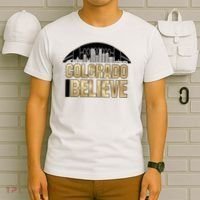 Colorado I Believe In Football T-Shirt thumb 6